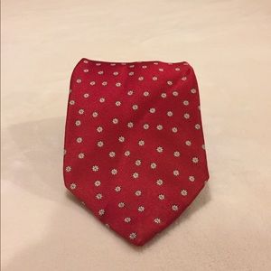Red Brioni necktie
